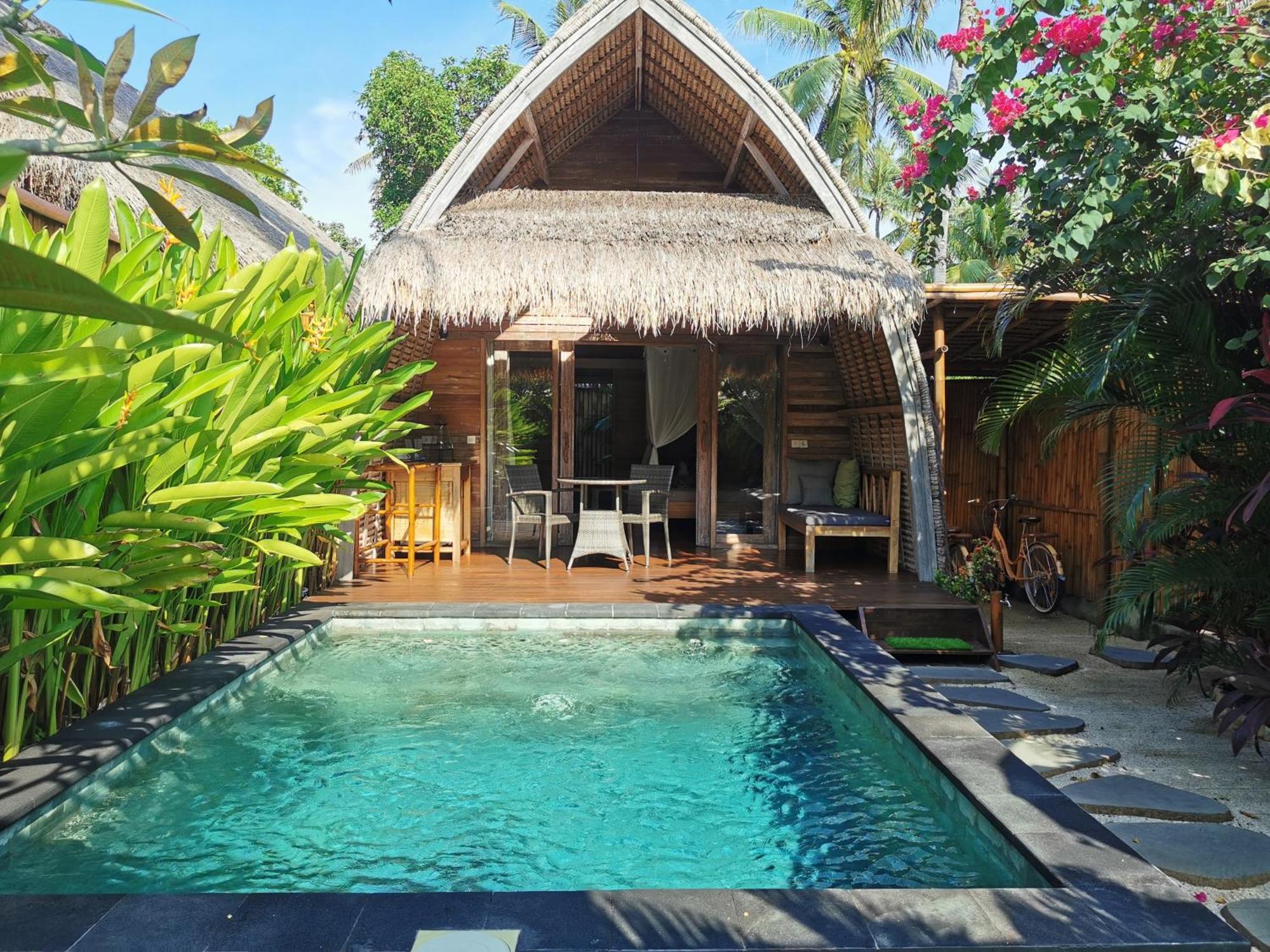 Anahata - Tropical Private Villas Gili Air Ngoại thất bức ảnh